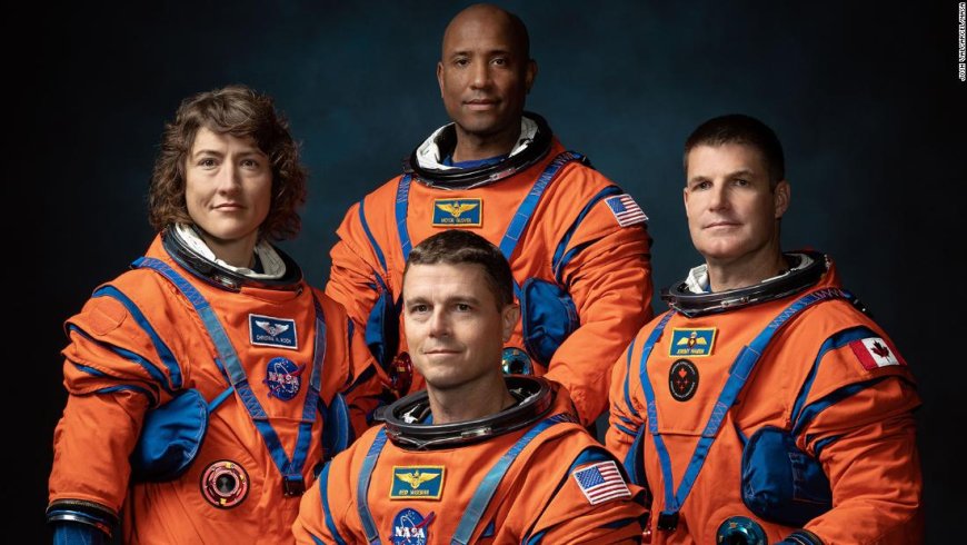 The four astronauts NASA picked for the first crewed moon mission in 50 years